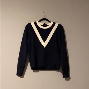 J. Crew Navy Crewneck